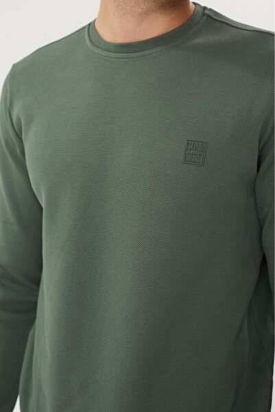 Macantie UZUN KOL BİSİKLET YAKA SWEAT