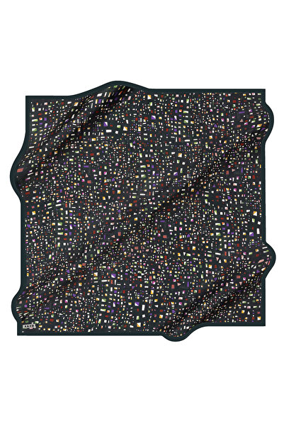 Aker 90X90 İpek Krep Saten