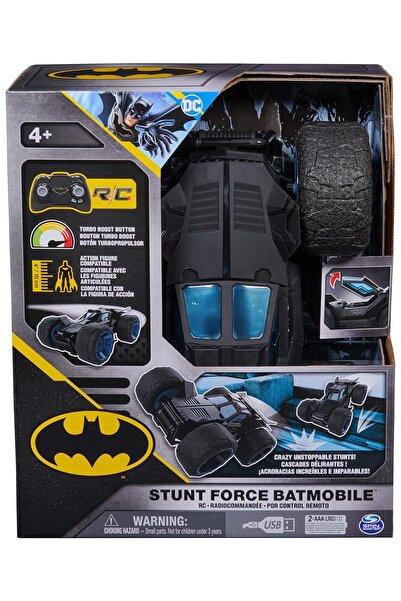 SPIN MASTERR سيارة باتمان DC RC Stunt Force Batmobile 6066871