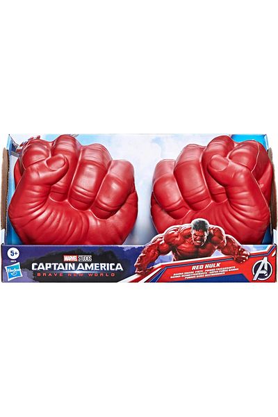 Hasbro Marvel Captain America Brave New World - Red Hulk Gamma Smash Fists