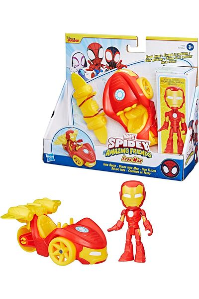 Hasbro Marvel Spidey Amazing Friends - Iron Man Racer