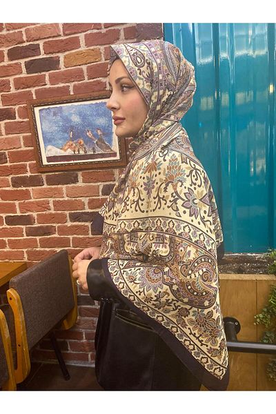 nehir eşarp Etro Pattern Air Conditioning Soft Shawl 70X180 cm