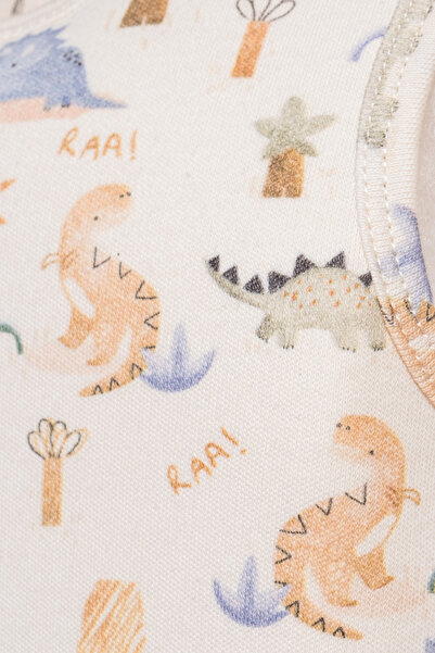 Baby Fou Baby Short Sleeve Barbatöz Jumpsuit