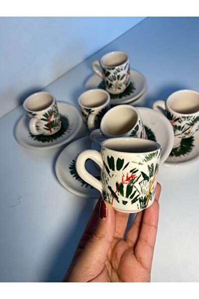 visera Coffee Cup Set of 6 (Ethnic Patterned)