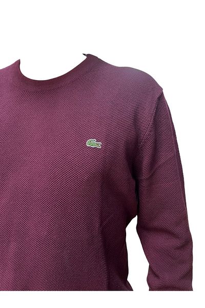 Lacoste Men's Burgundy Knitwear