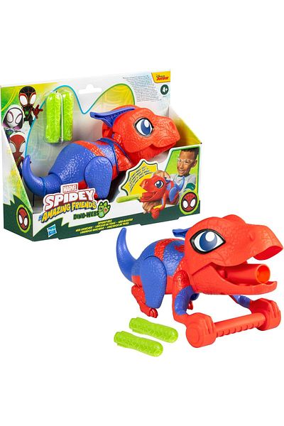 Hasbro Marvel Spidey and His Amazing Friends Dino Spidey Web Launcher F9475