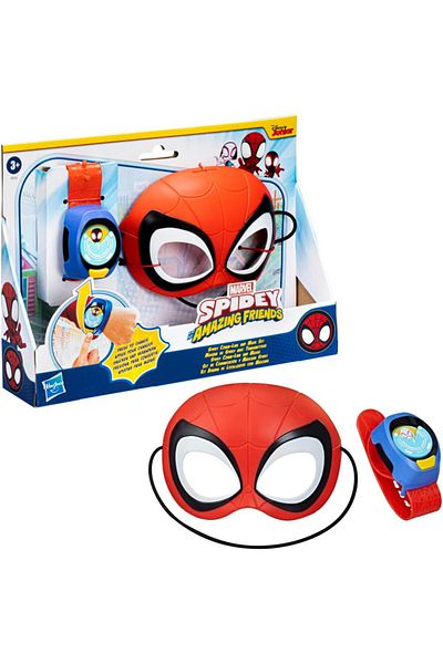 Hasbro Marvel Spidey and His Amazing Friends Spidey Comm-Link and Mask Set F3712