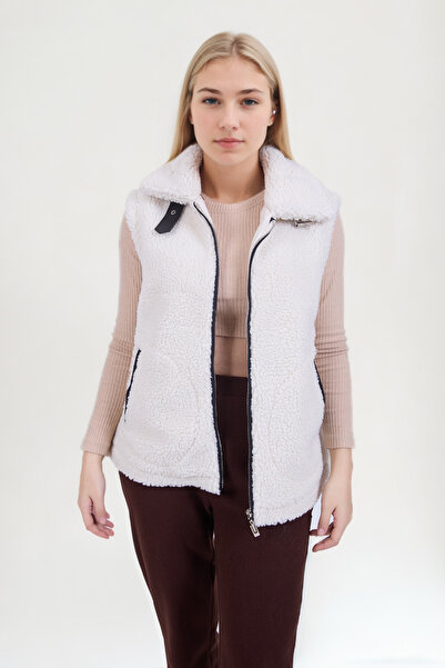 Vitrin Шкіряний жилет з хутром