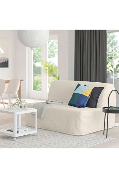 IKEA 2'li Yataklı Kanepe, Çıkarılabilir Kılıflı Yatak