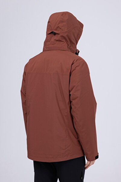 2AS Massıf 3in1 Erkek Ceket Mont Kahverengi