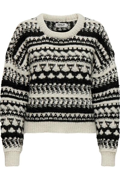 ONLY ONLALAIA LIFE LS O-AUSSCHNITT PRM KNT WEISS 15327639