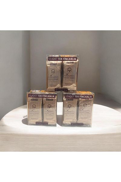 Revello Single Use Turkish Coffee 12X6 Gr 3 Boxs 36 Pcs Insignia Watchscreen Shop