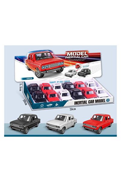 DZC KUZENLER AVM Sürtmeli Kırılmaz Kapıları ve Bagajı Açılan Model Araba oyuncak taksi murat BOYUT:13CM plastik pilsi