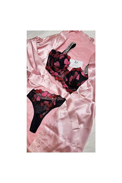Luzz Underwear VS Marka Taşlı Sütyen Takımı