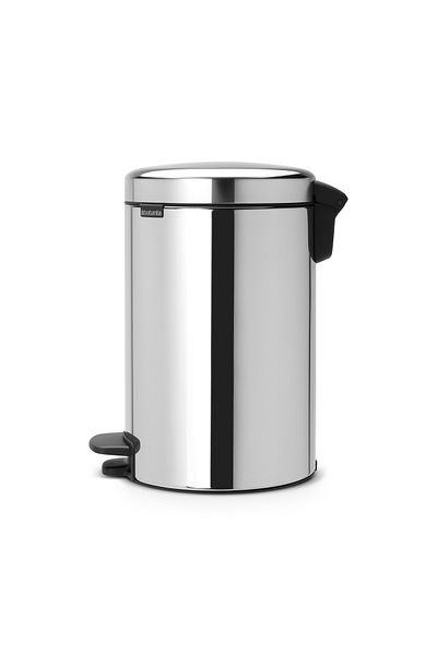 Brabantia Pedal Bin newIcon 12L Plastic Inner Bucket Brilliant Steel