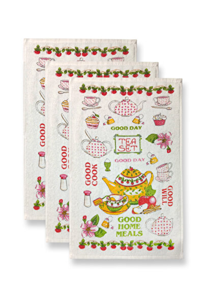 sevilya 3-Piece Most Beautiful Kitchen Towel Model