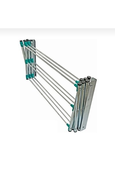 abnturk Akordiyon Çamaşır Askılığı Paslanmaz 1. Kalite 100x82 Cm