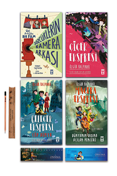 Genç Timaş Sözcüklerin Kamera Arkası - Çiçek - Gelecek - Macera Ekspresi Set ...