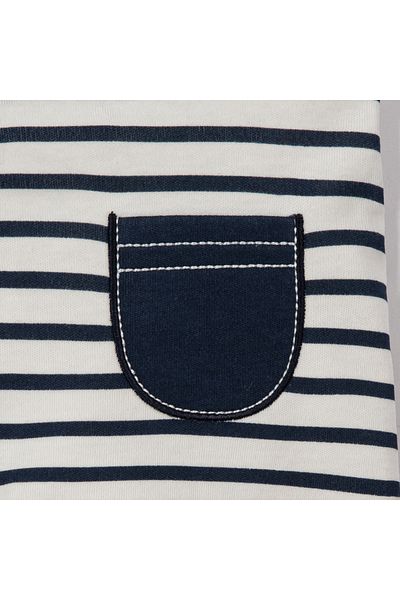 Lolons Cow and Lamb Printed Striped Baby Boy Triple Booties Bottom