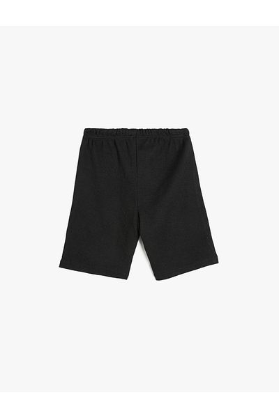 Koton Black Boy's Shorts 5Skb40018Tk