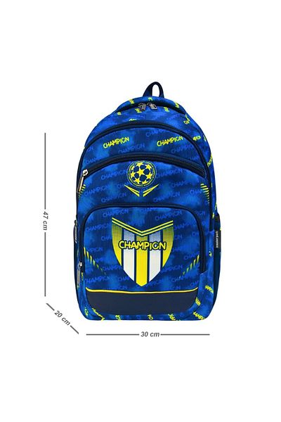JOJO KIDS rucsac pentru fani sport, ghiozdan impermeabil pentru școala primară, set de trei