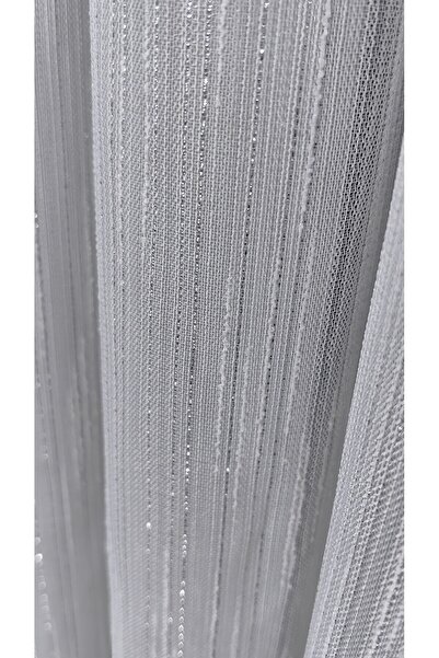 Yuka 1/3 Close Pleat Bamboo Dream Tulle Curtain - Non-Crease Ironing and Leaded Skirt