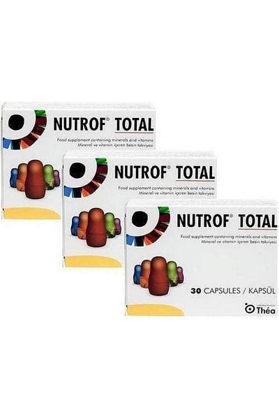 Nutrof Total 30 Capsules 3 Pieces