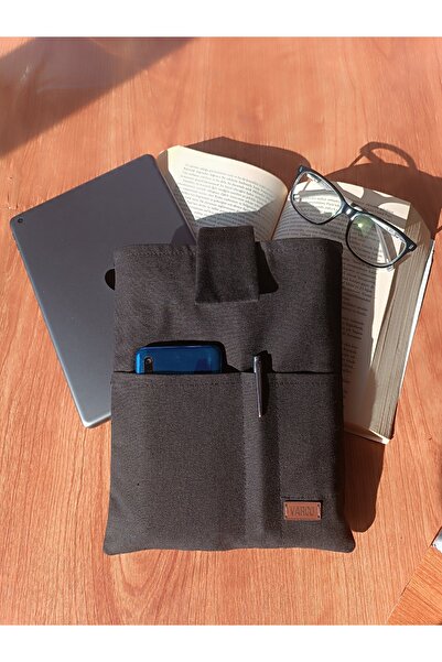 AKSESUARSEPETİ Handmade Pocket Case Bag, Tablet Case, Book Case, Organizer Bag,