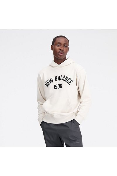 New Balance Mnh1406 Μπεζ ανδρικό φούτερ