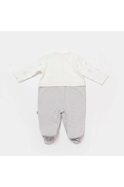 Biorganic Defnada Koala Jungle Baby Jumpsuit Gray