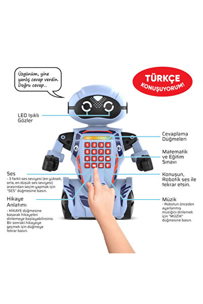 NW NessiWorld Nessiworld Silverlit Türkçe Konuşan Robo DR7