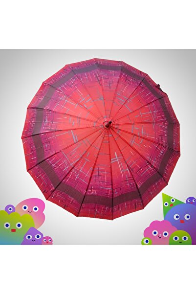 Rubenis 16 Telli Premium Otomatik Baston Yağmur Şemsiyesi