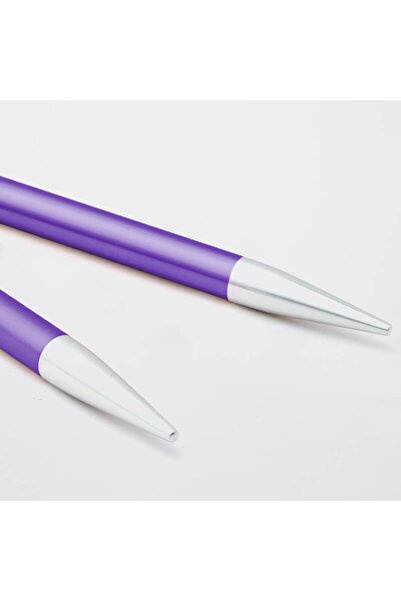 KnitPro Zing Değiştirilebilir Misinalı Şiş Ucu Kısa (10CM) - 7.0mm (MİSİNA DAHİL DEĞİL)
