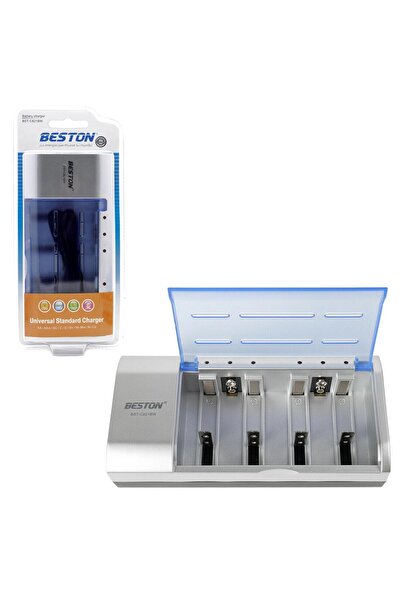 EDALKILIÇ Beston Bst-c821bw Pil Şarj Aleti Universal 9v-aa-aaa-c-d-sc Ni-mh N...