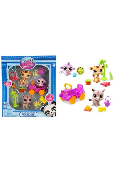 Littlest Pet Shop LPS Minis Littlest Pet Shop - Safari Game Set