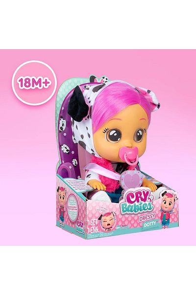 Cry Babies Dress Dotty 12inch