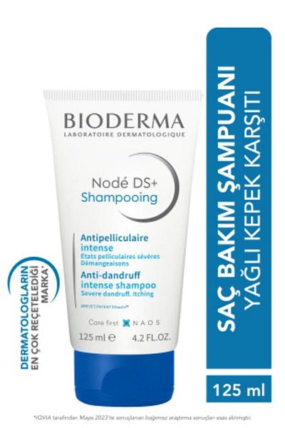 Bioderma Haarpflegeshampoo ohne Öl, Schuppen und Reinigungsmittel – 125 ml