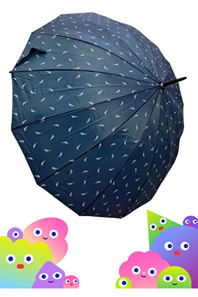 Rubenis 16 Telli Premium Otomatik Baston Yağmur Şemsiyesi