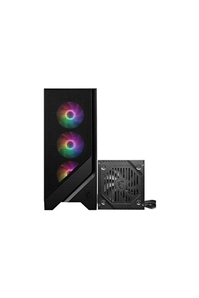 MSI Mag Forge 120a B65 Temperli Cam 6 X120mm Auto Rgb Fan 650w Bronz Atx Gaming Bilgisayar Kasası