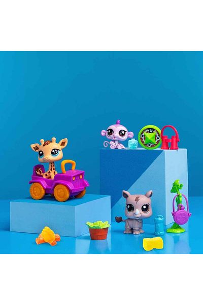 Littlest Pet Shop LPS Minis Littlest Pet Shop - Safari Game Set