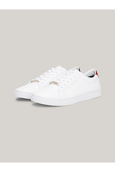 Tommy Hilfiger Bílé – základní tenisky