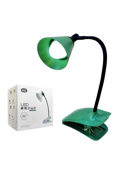 Genel Markalar WİNNBOSS YD-03 Masa Lambası Beyaz Led Şarjlı Mandallı