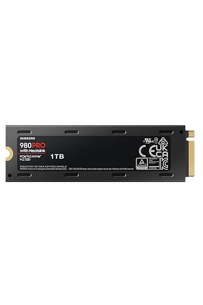 Samsung 980 Pro 1TB SSD M.2 Nvme - Mz-v8p1t0cw with Cooler