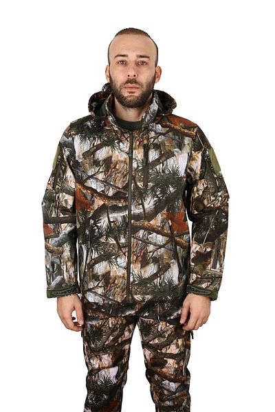 Astüm Askeri Malzeme Softshell водоустойчиво и ветроустойчиво палто (Saz)