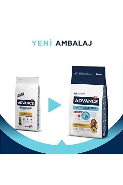 Advance Yetişkin Kuzulu Pirinçli Köpek Maması 12 Kg