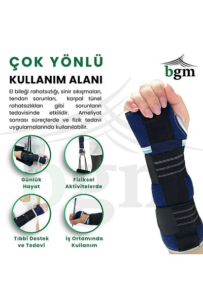 bgm Long Hand Wrist Splint Supported Hand Wrist Splinti High Quality Retaining Splint
