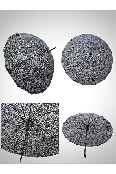 Rubenis 16 Telli Premium Otomatik Baston Yağmur Şemsiyesi