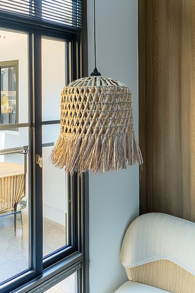 HAKİCİ Special Production Natural Handmade Wicker Chandelier