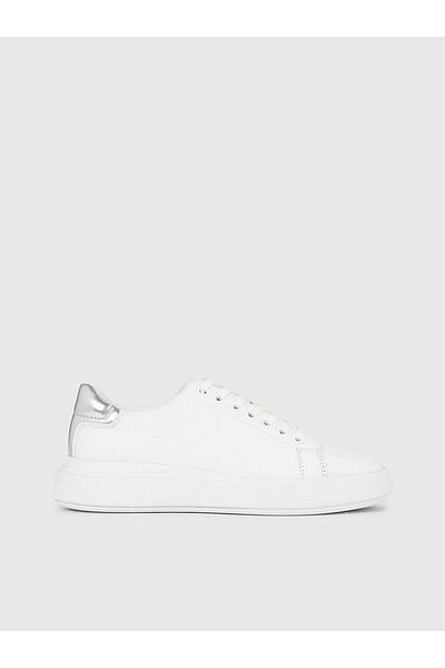 Calvin Klein Zvýšená podešev - Lth ​​Bt Slide Shoes