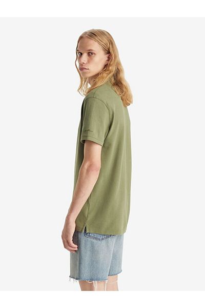Levi's Men's Polo Neck T-Shirt - 100% Cotton, Regular Fit A9451